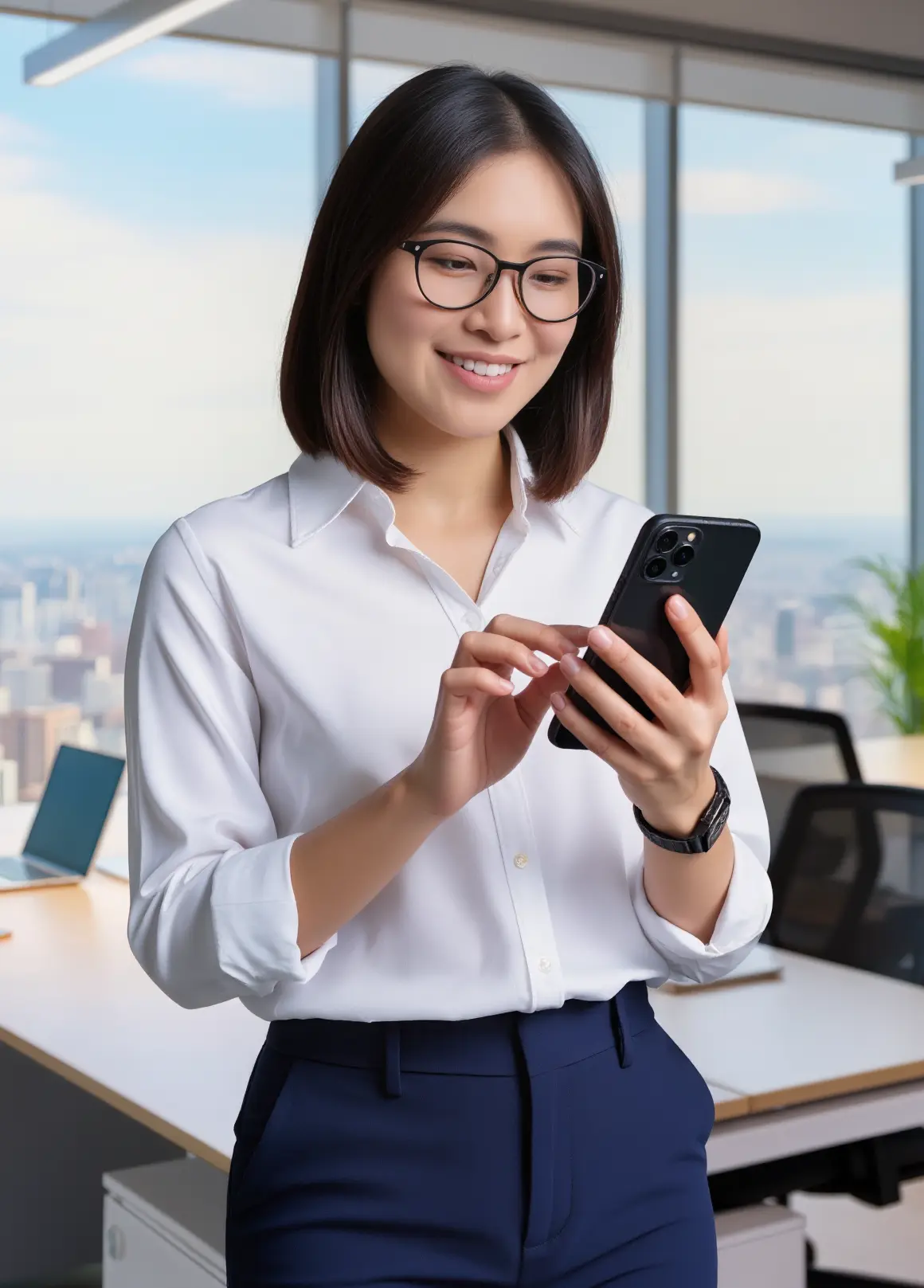 Malaysian professional using WorkHub24
